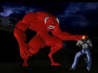 une photo d'Ã©cran de Gekido sur Sony Playstation